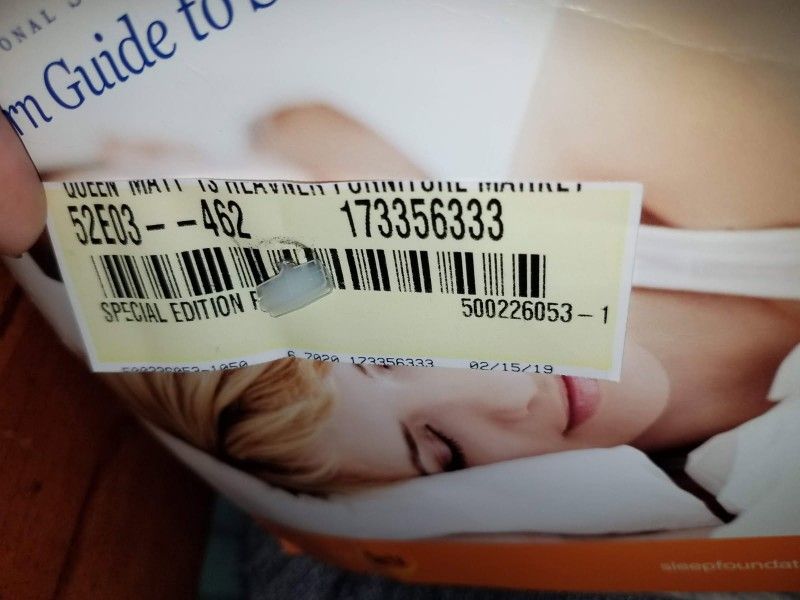 Queen Mattress And Separate Mattress Topper For Sale