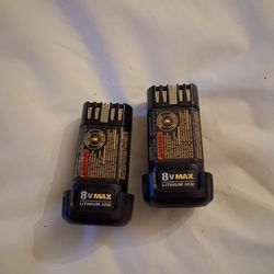 DeWalt DCB080 8V MAX Lithium-Ion Battery Pack