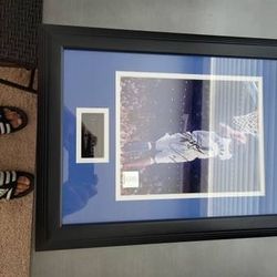 Autographed Tracy Mcgrady photo with coa mint pet SMOKE KID FREE Home