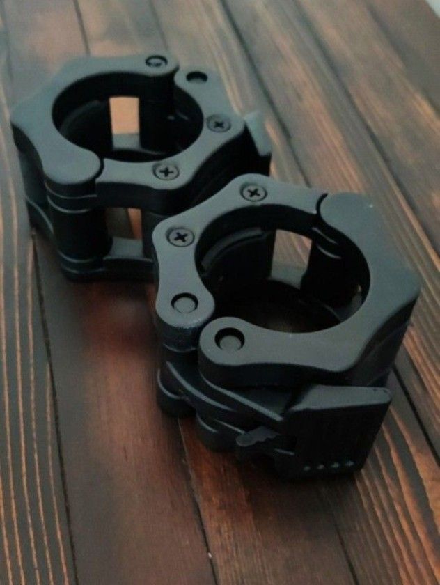 Brand New In Package Olympic Barbell Grip Lock Jaw Collars Clips FIRM PRICE 2x10$ 4x15$