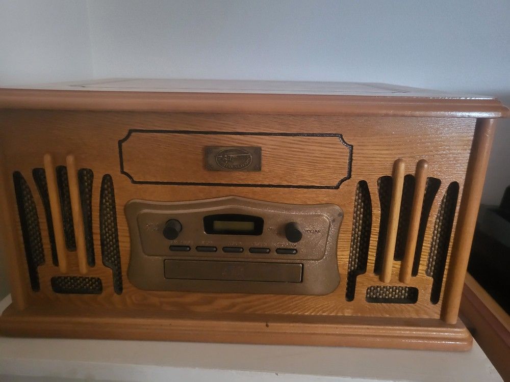 Record Player And Vinyl Records
