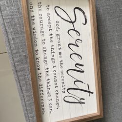 Serenity Prayer Frame