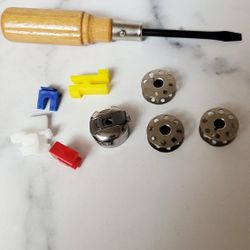 Industrial Sewing Machine Bobbin and Screwdriver Set