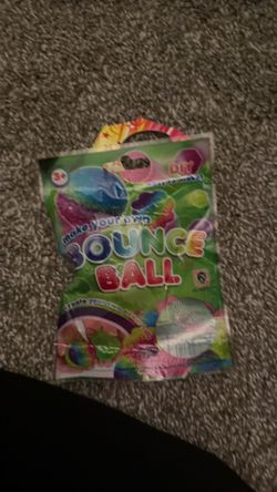 Make your own bouncy ball brand new never used