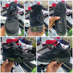 Black Cat Jordan 4’s $125