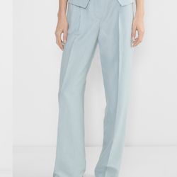 Aritzia The Effortless Blue Pants Size 8