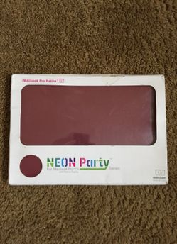 Ibenzer neon party MacBook pro 13 retina case