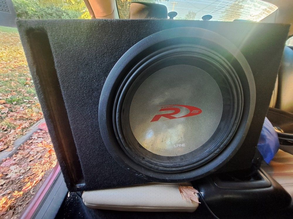 Speaker and amps