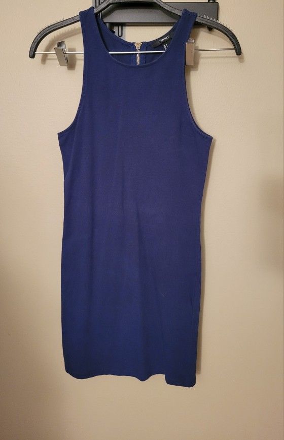 Forever 21 Royal Blue Mini Dress