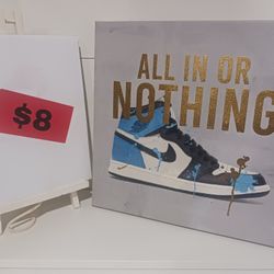 Canvas Photo Nike Air Jordan 14x14x1 $8.00