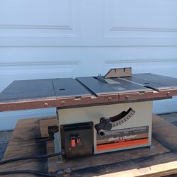 8" Table Saw Black & Decker