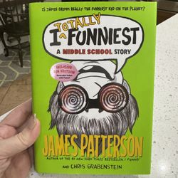 I Totally Funniest James Patterson Hardcover Book