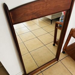 Mid Century Mirror 