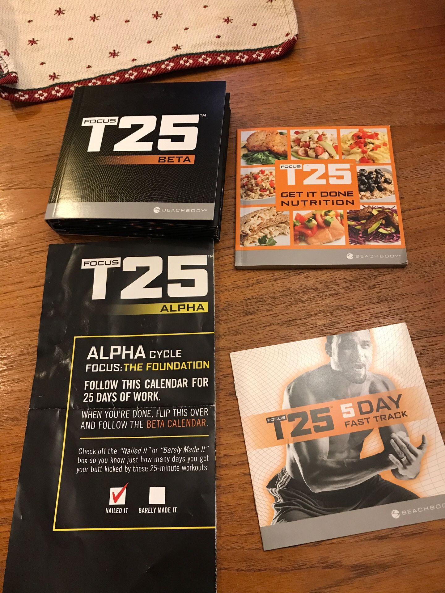 T25 Beachbody Shawn T Workout DVD Set