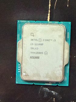 Intel Core i3-12100F 12th Gen LGA1700 CPU Tested Working