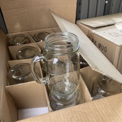 Aprox 80 Mason Jar Glasses 