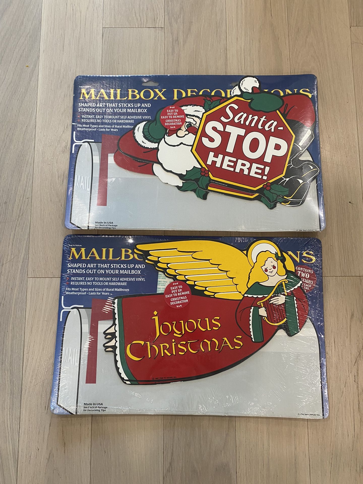 Vintage Christmas Santa Sign