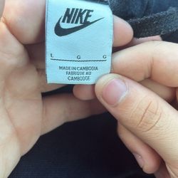 Large Black Nike Hoodie