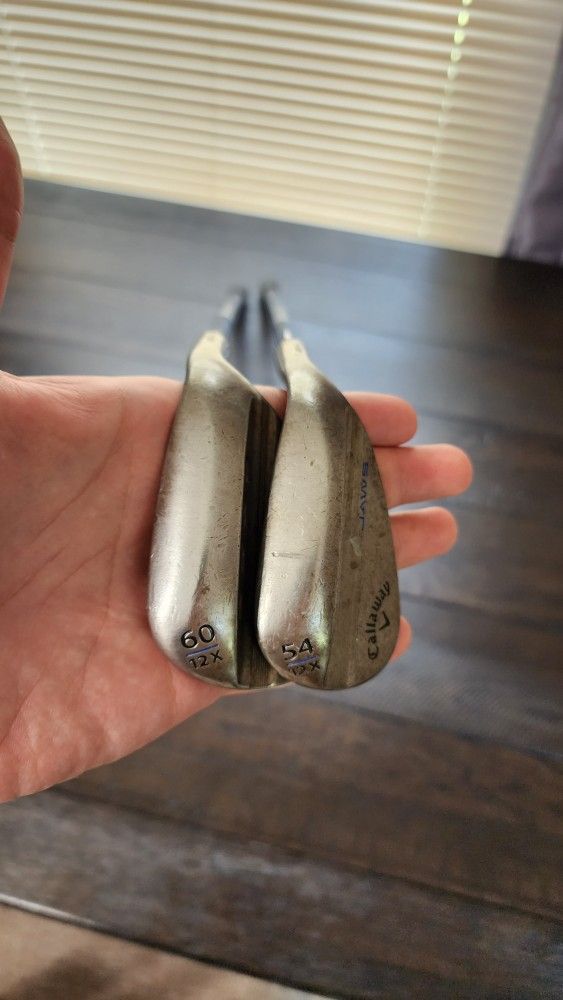 Callaway MD5 Wedges. 54, 60
