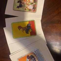 Beautiful handmade cards with Dogs