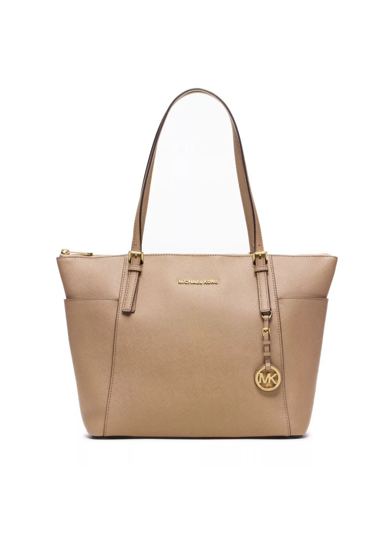 Michael Kors Top Zip Tote Dark Khaki NEW