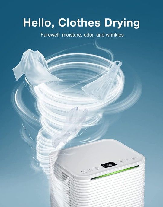 BUBLUE 2000 Sq. Ft 25 Pint Dehumidifier for Basements, Home and Large Room