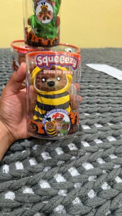 Squeeze Dress Up Bear Bumblebee