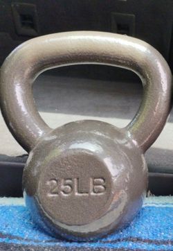 25 lb. KETTLEBELL