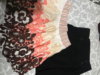 Womens/teens skirts both have side zipper