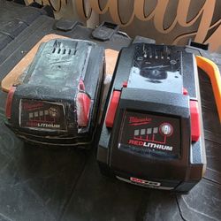 Milwaukee Battery And Charger 