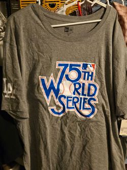 Los Angeles Dodgers 75th Anniversary World Series t-shirt