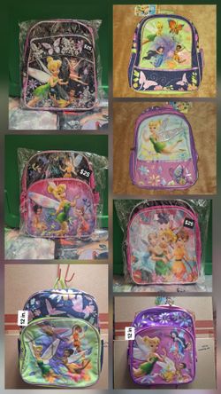 Tinkerbell 12 inches backpacks each $25