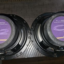 6.5 JL AUDIO SPEAKERS And Twitters 