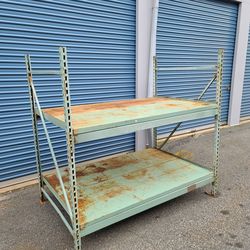 heavy duty metal shelf