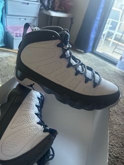 Air Jordan 9 Retro white/french blue/grey shoes size 10 men🔥