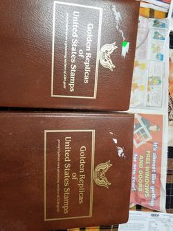 22k Golden Replica US Stamps