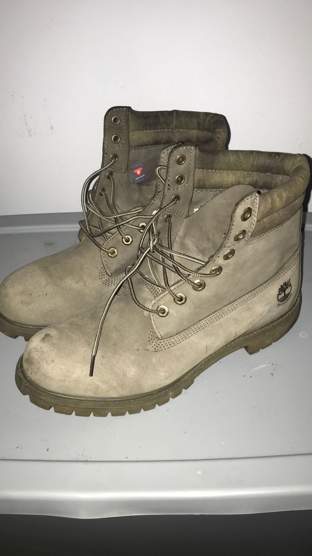 Smoke Grey Timberland Boots