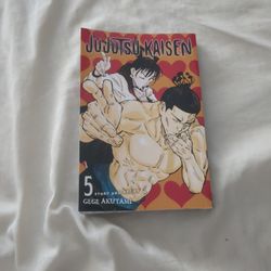 Volume Number 5 Jujutsu Kaisen Manga