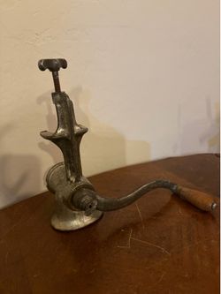 Vintage meat grinder