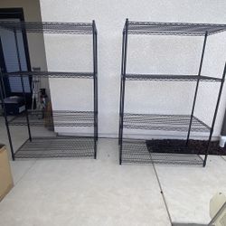 (2) Storage Shelving Racks 