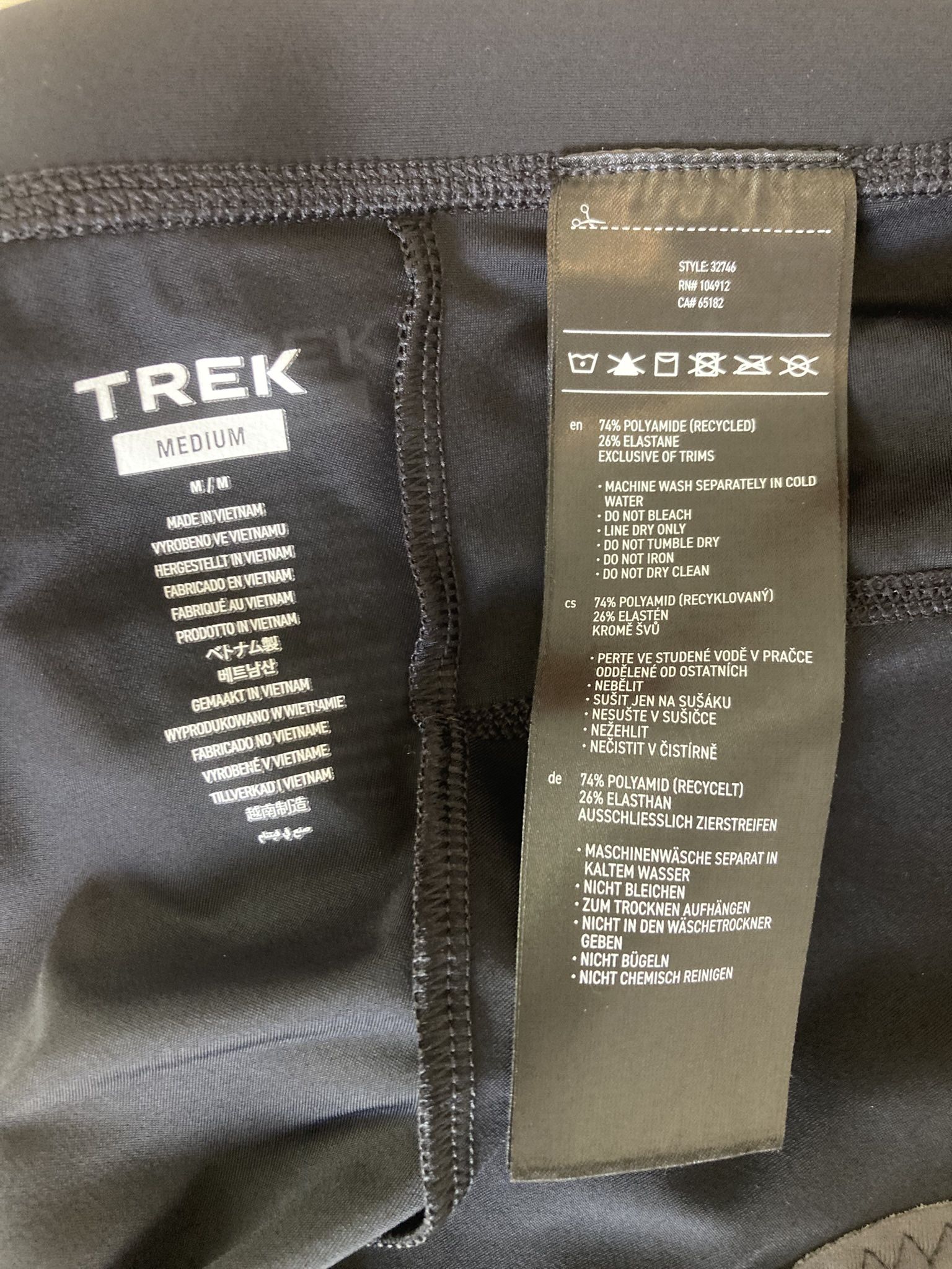 Trek Cycling/bike Shorts With Padding never won cycling brand new good morning