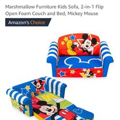 Mickey Mouse Sofa Still In Box
