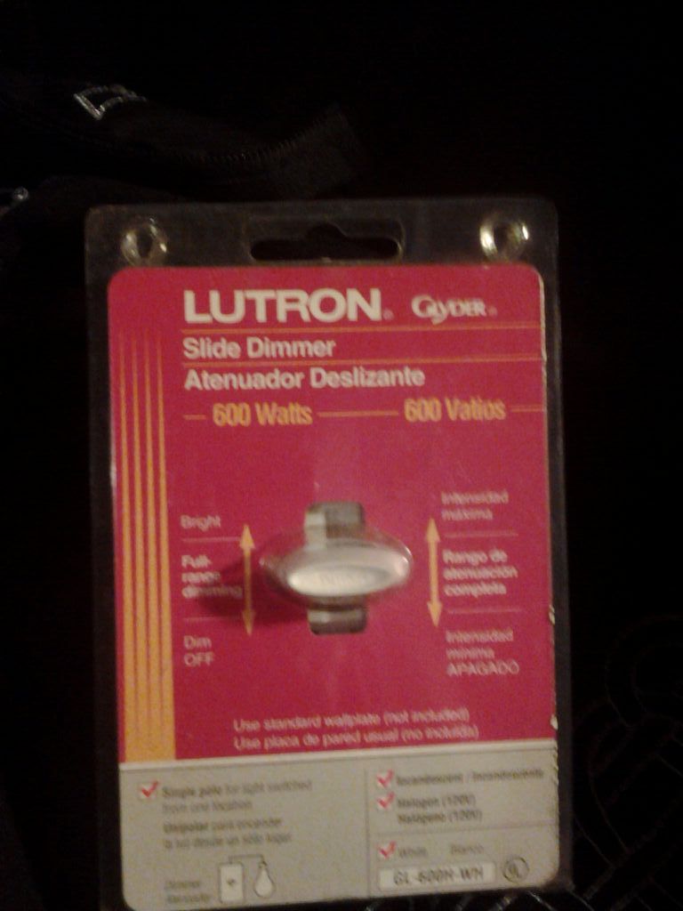 New dimmer