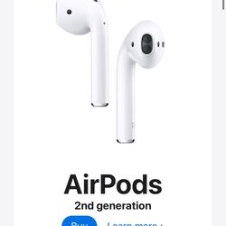 Apple AirPods Generation 2’s
