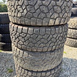🚨🚘vendo Set De Llantas Lt 35x12.50 20 Toyo Open Country