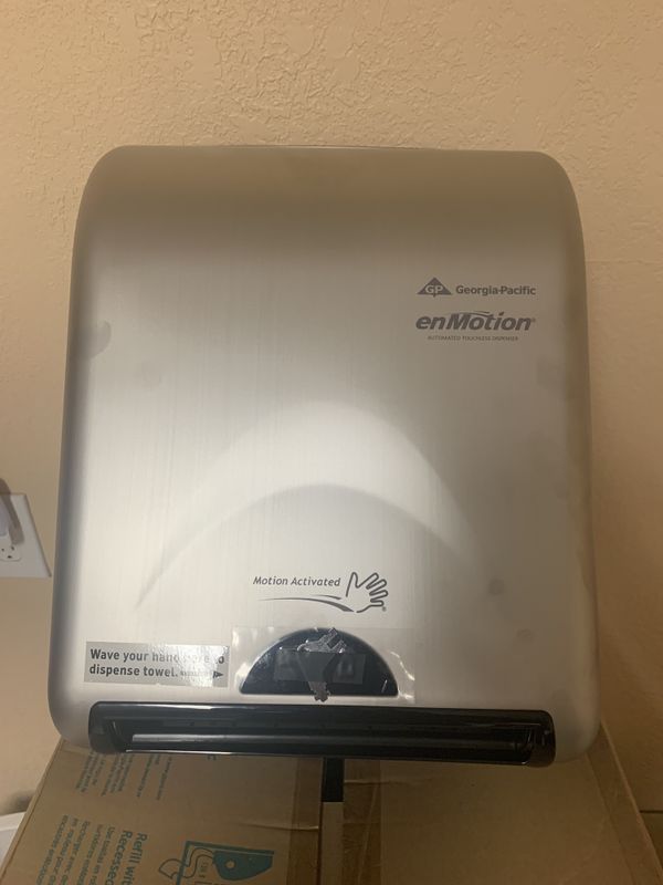 EnMotion Georgia pacific model 59466 stainless steel automatic