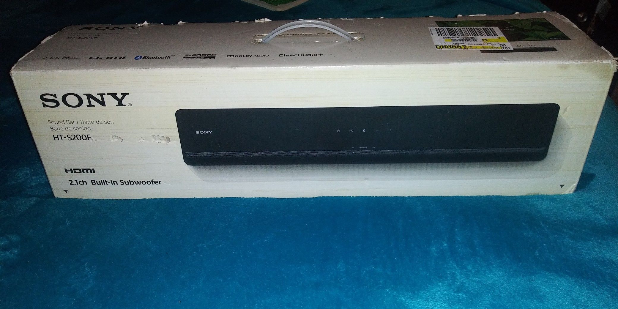 BLUETOOTH SONY SOUNDBAR WITH BUILT-IN SUBWOOFER...CASH/TRADE...HIGH QUALITY...BRAND NEW...SE HABLA ESPANOL..