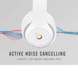 7-5 Beats Studio3 Wireless Noise Cancelling Over-Ear Headphones - Apple W1 Headphone Chip, Class 1 Bluetooth, 22 Hours of Listening Time, Built-in Mic