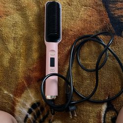 hair straightener brush/alisador de pelo