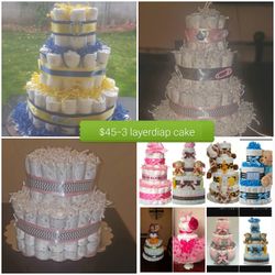 Diaper cakes